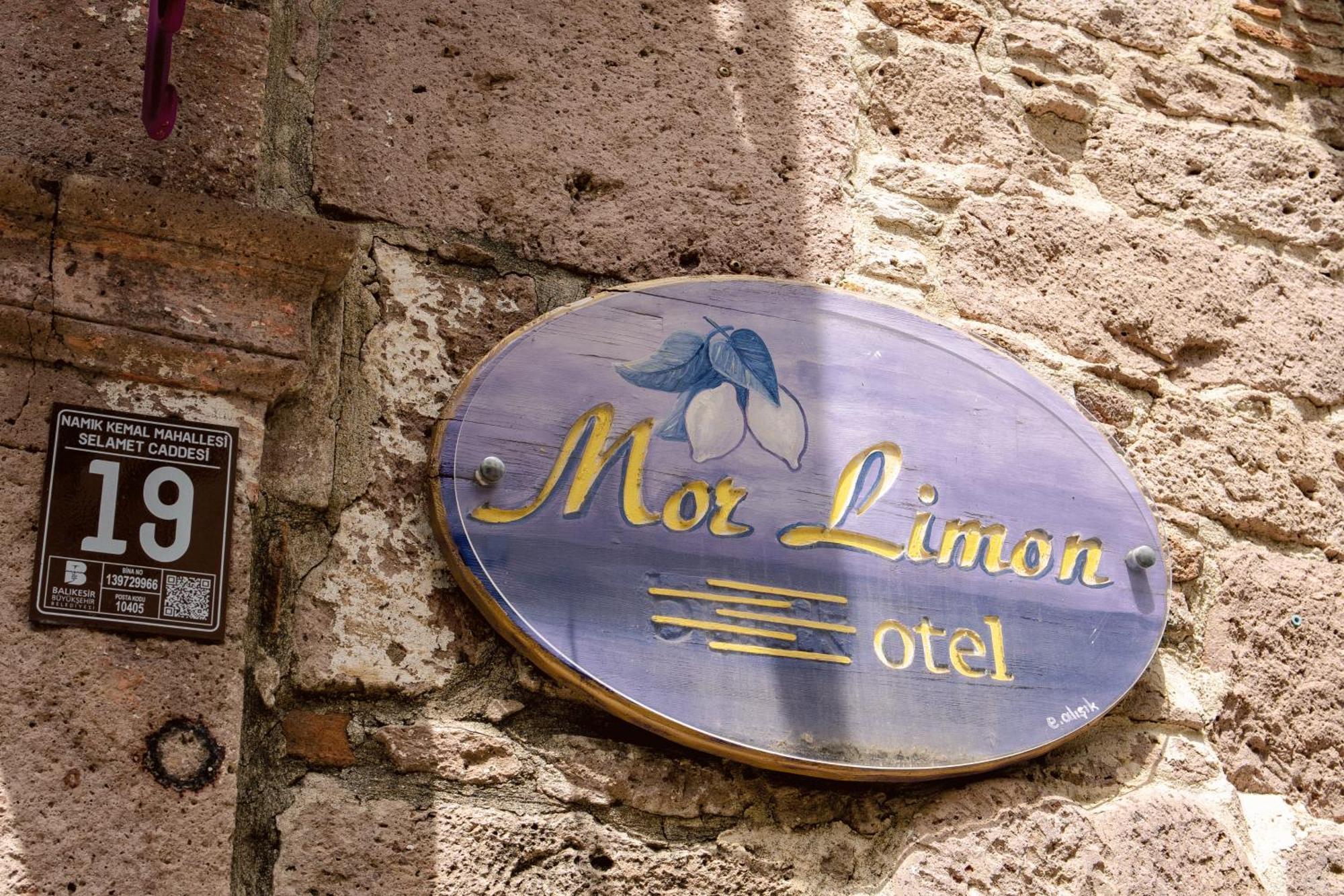 Cunda Mor Limon Otel Ayvalik Ngoại thất bức ảnh